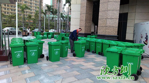 欣方圳塑料環(huán)保垃圾桶，天津市場銷量倍增